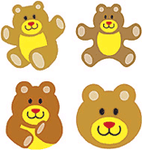 STICKER : Teddy Bears