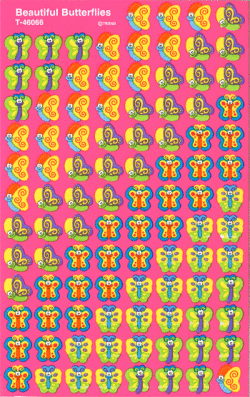 STICKER : Beautiful Butterfries