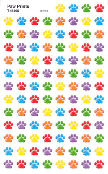 STICKER : Paw Prints