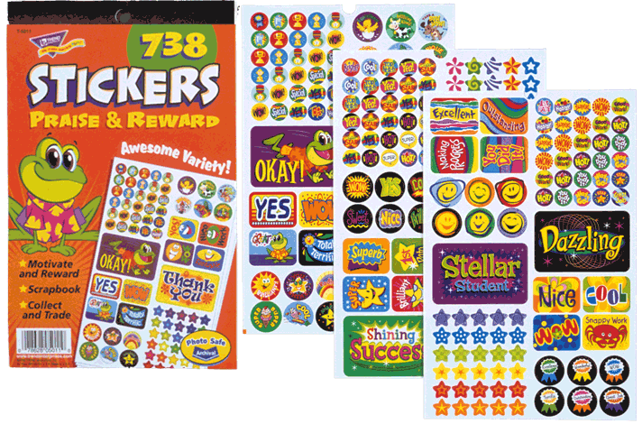 STICKER : Praise & Reward Stickers