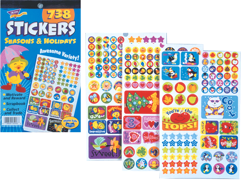 STICKER : Seasons & Holidays Stickers