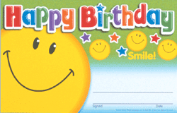 Happy Birthday : Smile