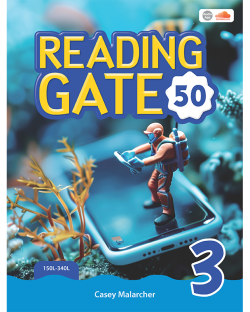 READING GATE 50 3 STUDENT BOOK W/WORKBOOK & AUDIO QR