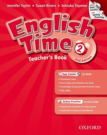 English Time 2nd Edition Level 2 Teacher's Book with Test Center & Online Practice　*絶版
