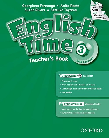 English Time 2nd Edition Level 3 Teacher's Book with Test Center & Online Practice　*絶版