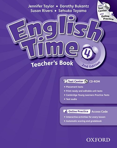 English Time 2nd Edition Level 4 Teacher's Book with Test Center & Online Practice　*絶版