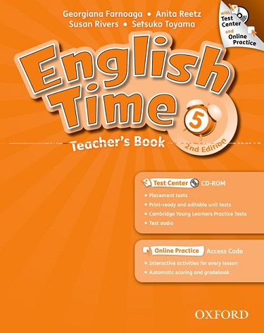 English Time 2nd Edition Level 5 Teacher's Book with Test Center & Online Practice　*絶版