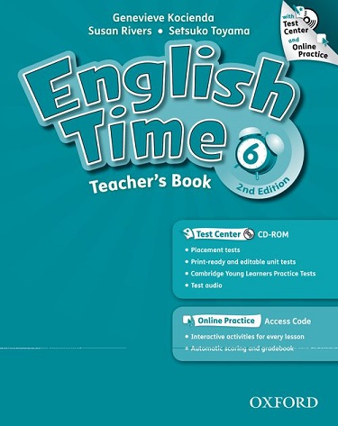 English Time 2nd Edition Level 6 Teacher's Book with Test Center & Online Practice　*絶版