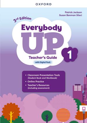 Everybody Up: 3rd Edition 1 Teacher's Guide with Digital Pack
