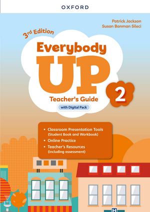 Everybody Up: 3rd Edition 2 Teacher's Guide with Digital Pack