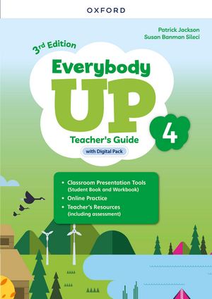 Everybody Up: 3rd Edition 4 Teacher's Guide with Digital Pack