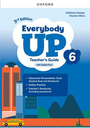 Everybody Up: 3rd Edition 6 Teacher's Guide with Digital Pack