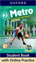 METRO 2ND EDITION LEVEL 2  STUDENT BOOK & WORKBOOK WITH ONLINE PRACTICE
