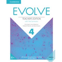 EVOLVE LEVEL 4 TEACHER'S EDITON WITH TEST GENERATOR