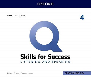 Q: Skills for Success: 3rd Edition Listening and Speaking 4 Class Audio CDs