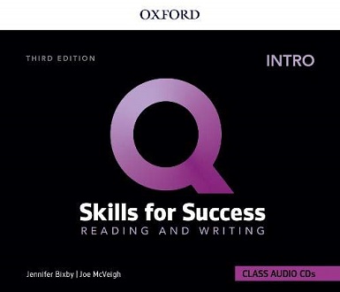 Q: Skills for Success: 3rd Edition Reading and Writing Intro Class Audio CDs