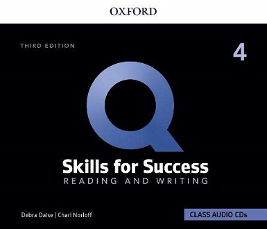 Q: Skills for Success: 3rd Edition Reading and Writing 4 Class Audio CDs