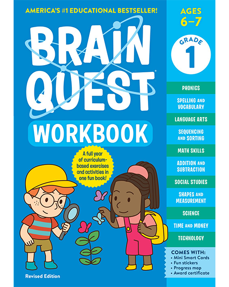 BRAIN QUEST WORKBOOK : GREAD 1 Revised Edition